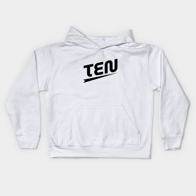 Ten Kids Hoodie by LAMUS